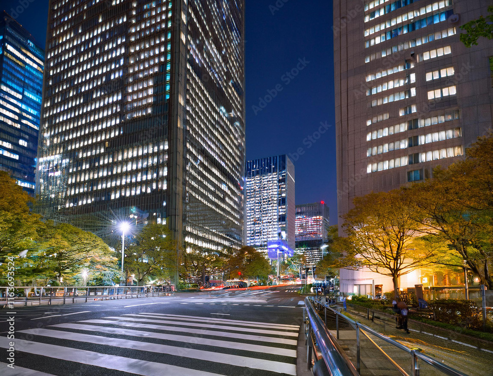 Fototapeta premium 都会の夜景
