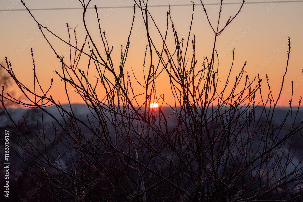 Obraz premium Sonnenuntergang