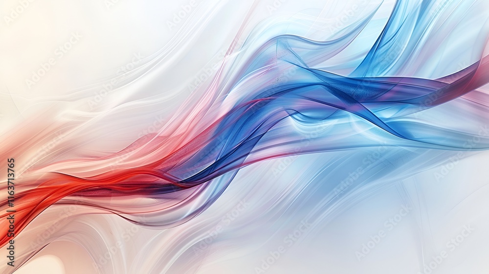 Naklejka premium abstract background red with blue