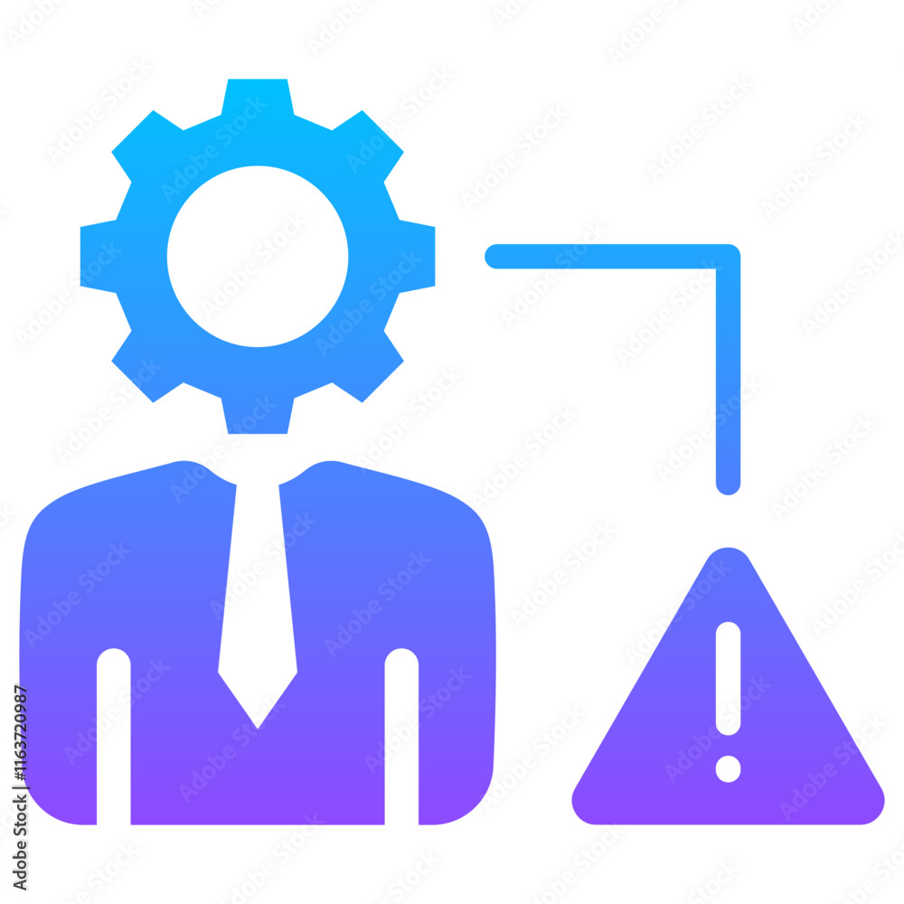 Risk Management Icon