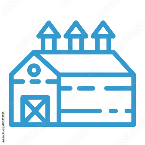 warehouse color icon