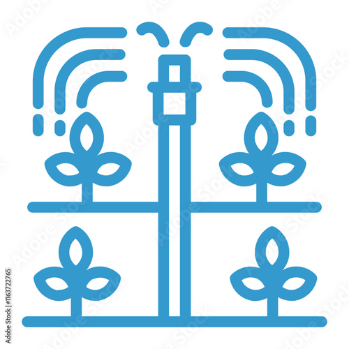 water spray color icon