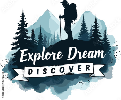 Adventure Hiking T-Shirt Design Bundle