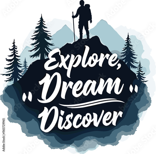 Adventure Hiking T-Shirt Design Bundle