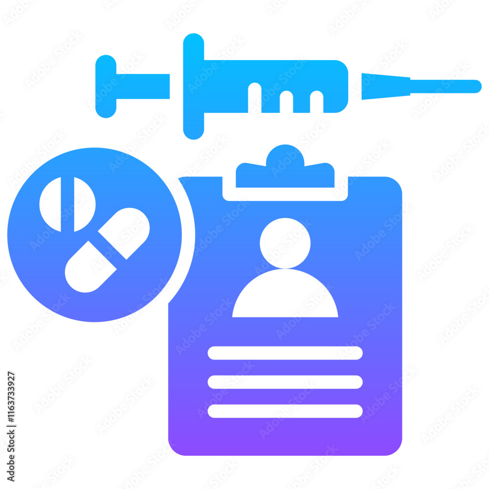 Fototapeta premium Treatment Icon