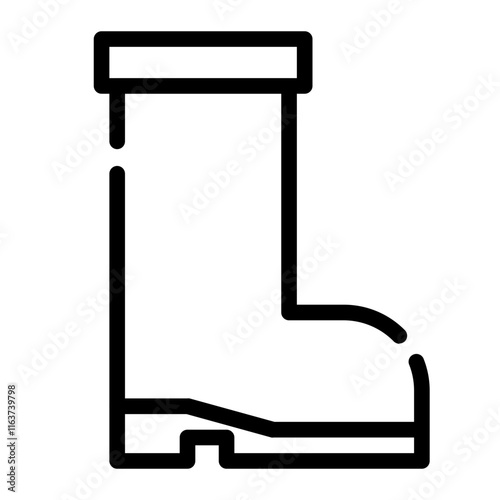 land shoes cutline icon