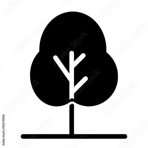 tree glyph icon