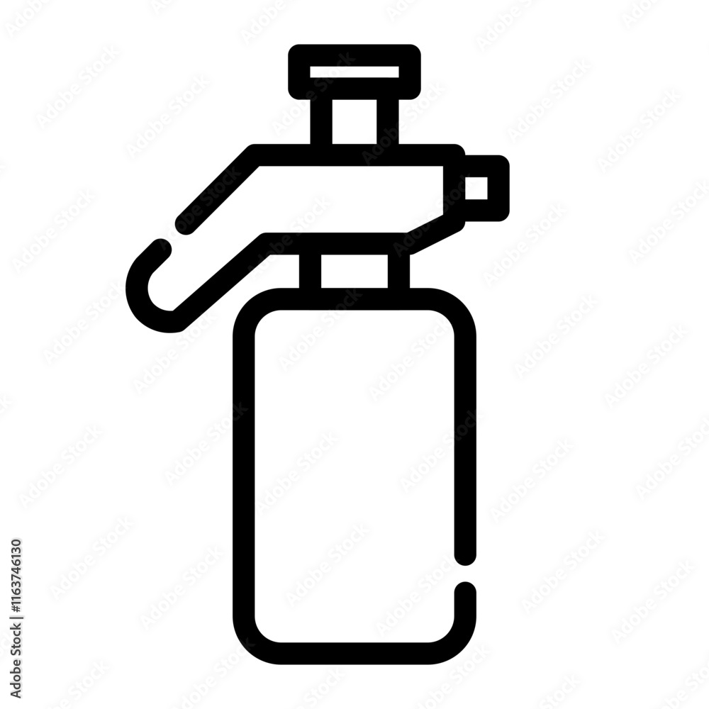 Obraz premium sprayer cutline icon