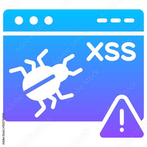 Cross-Site Scripting(Xss) Icon photo