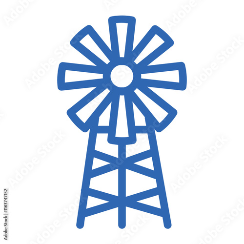 windmill color icon