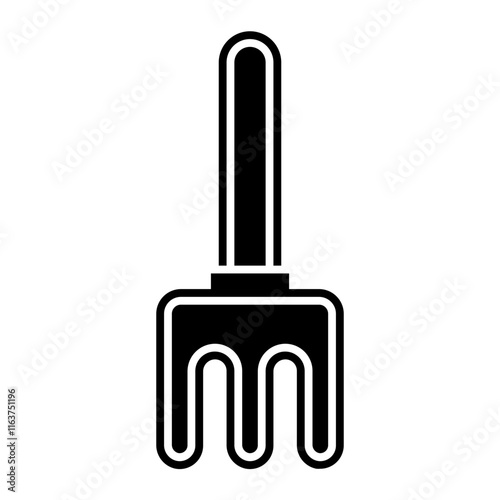 scratch the plants glyph icon