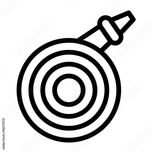 hose reel line icon
