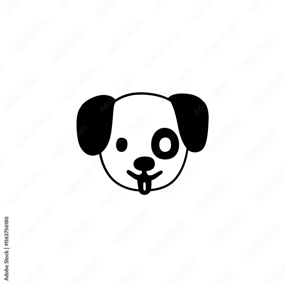 Naklejka premium Dog Icon