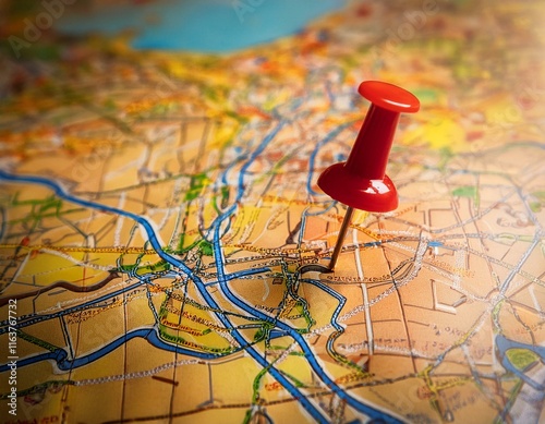 pin on map