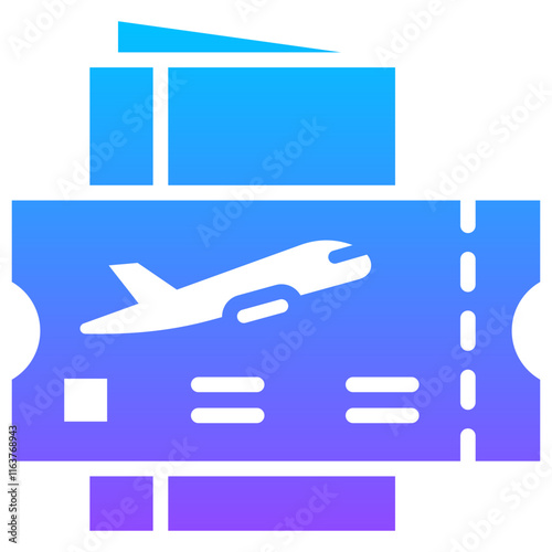 Plane Ticket Icon