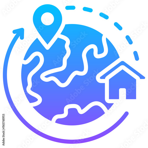 Expatriate Icon