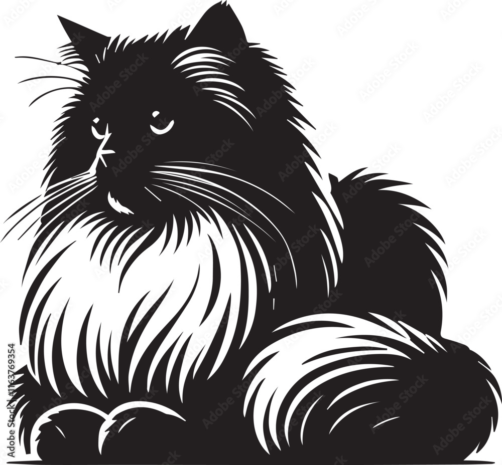 Obraz premium illustration of a cat