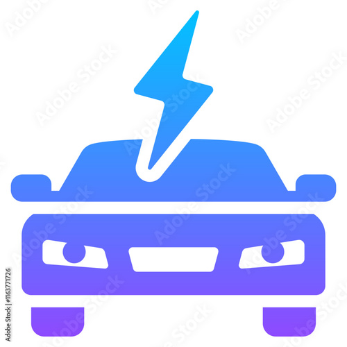 Electric Car Icon