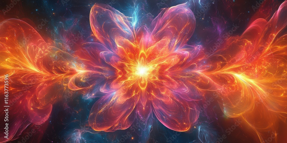 Dynamic energy explosion in space cosmic event abstract galaxies vibrant colors high fidelity radiating beauty Dynamic energy explosion in space cosmic event abstract galaxies vibrant colors high fidelity radiating beauty