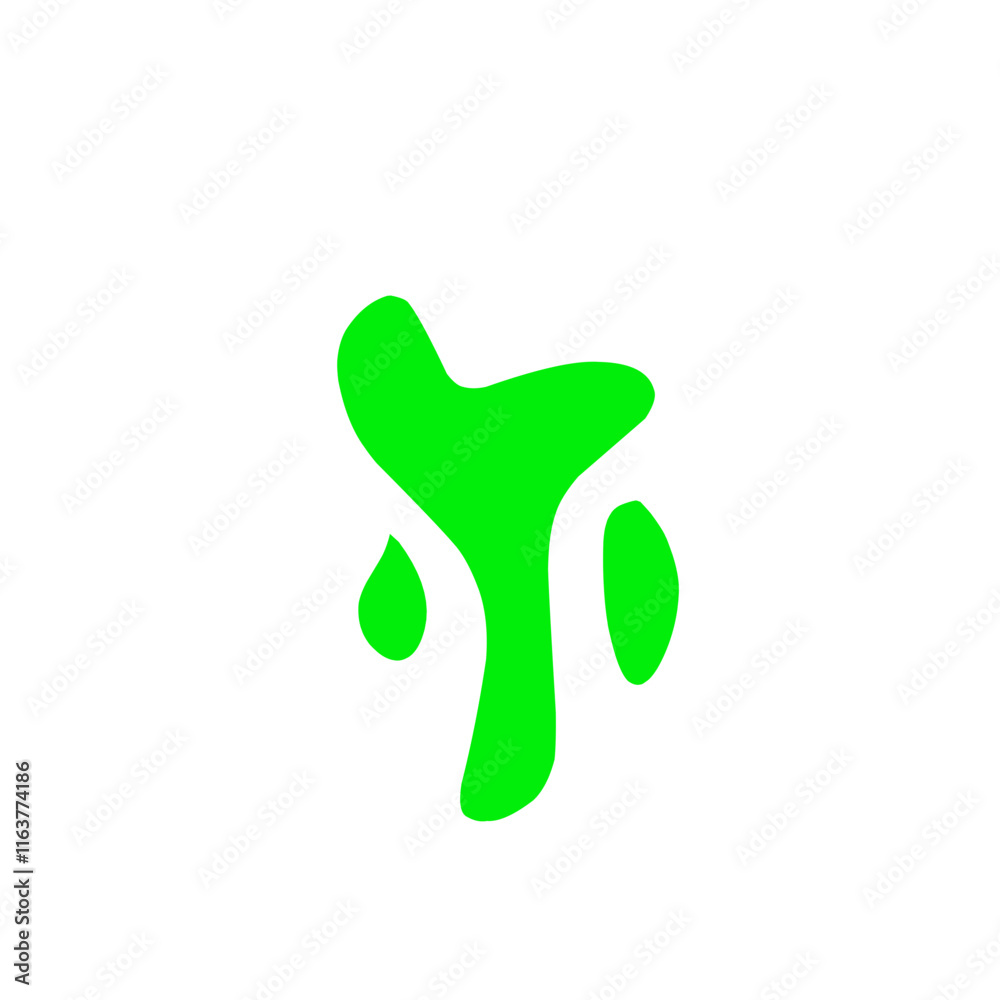 illustration of poisonous green liquid illustration of poisonous green liquid