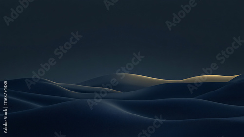 Futuristic background for a page featuring a sleek design in Oxford Blue, ideal for displaying quotes with a modern aesthetic.