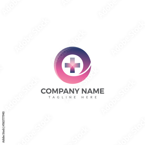 Free Download O Letter Plus Icon Logo Design  - GFXLoad