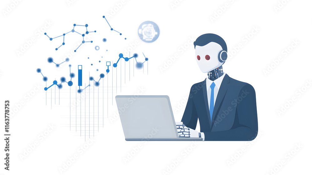 Applications of AI robots in data analysis, highlighting innovation, automation, and precision in advanced computational processes.
Applications of AI robots in data analysis, highlighting innovation, automation, and precision in advanced computational processes.