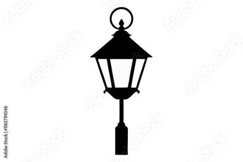 old street lamp