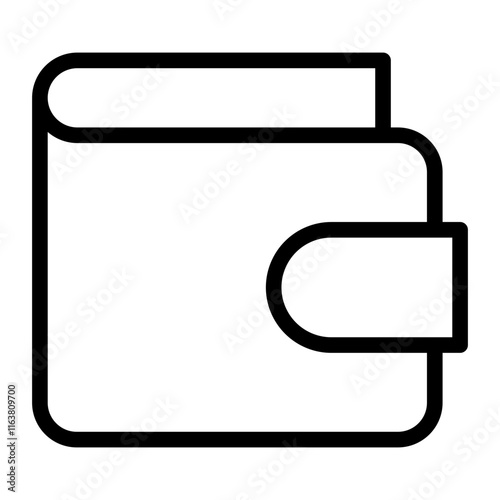 Wallet Outline Icon