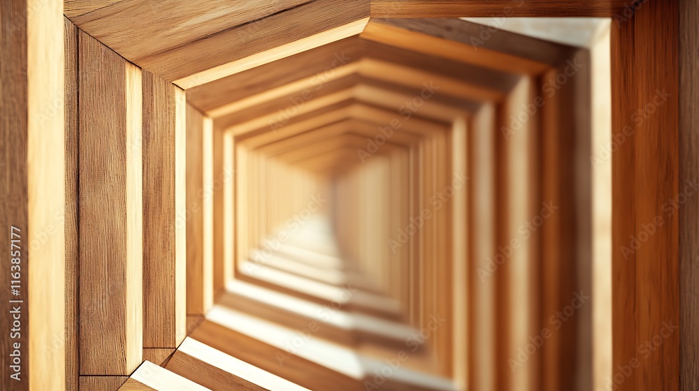 Modern Wooden Architectural Structure Modern Wooden Architectural Structure