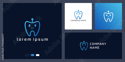 Robot dental logo