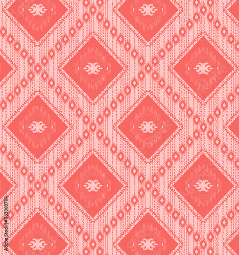 Beautiful floral pattern in vintage folk style. Hand-drawn flowers, leaves, berries on a dark background. Creative botanical backdrop for prints, wallpapers, fabrics