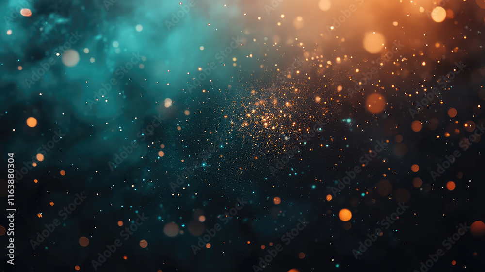 A blurry image of a starry sky with a blue background A blurry image of a starry sky with a blue background