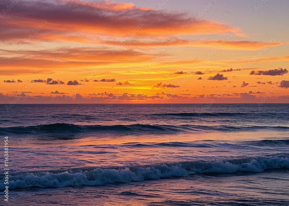 Fototapeta premium 일몰의 아름다움과 촬영 기법 / The Beauty of Sunsets and Photography Techniques