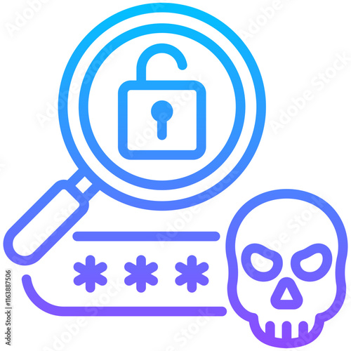Password Cracking Icon