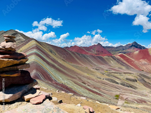 Rainbow mountain, Vinicunca, Peru