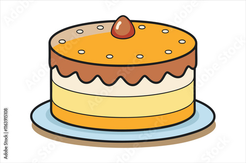 cake vector,  icon vector illustration, cake silhouette of a cake isolated on a white background, eps, png, svg,  vector,