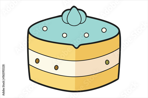 cake vector,  icon vector illustration, cake silhouette of a cake isolated on a white background, eps, png, svg,  vector,