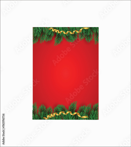 luxury red and green vertical Background design   for banner poster flyer card wallpaper Vector illustration