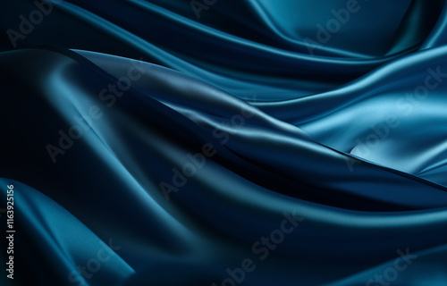 Wallpaper Mural Fondo de tela azul con textura premium de lujo. Torontodigital.ca