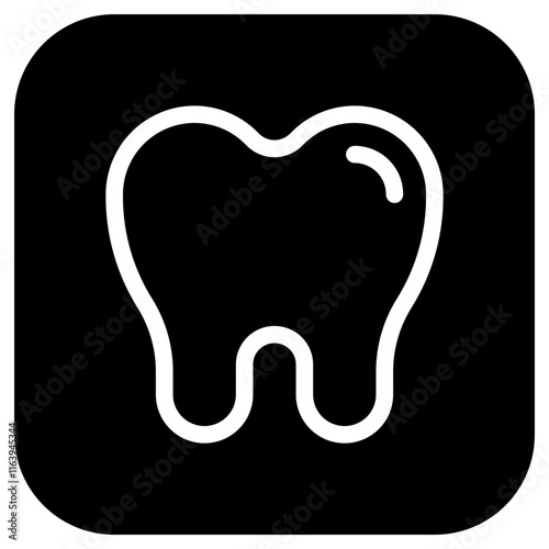 Editable molar, premolar, tooth vector icon. Dentistry, healthcare, medical. Part of a big icon set family. Perfect for web and app interfaces, presentations, infographics, etc