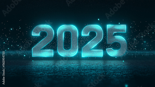 Futuristic Glowing 2025 Representation