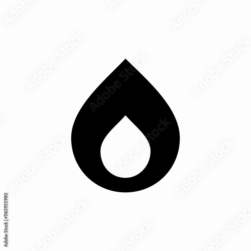 gas flame icon sign vector