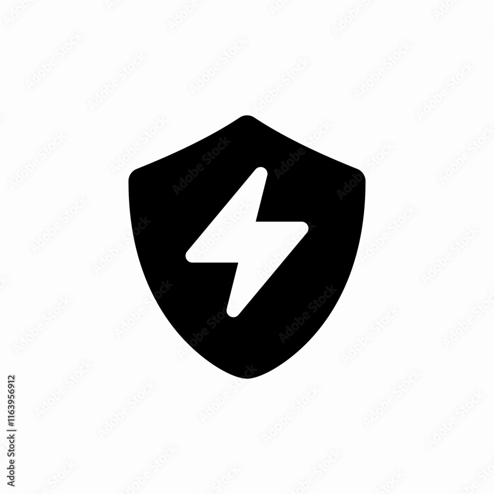 protection shield energy icon sign vector protection shield energy icon sign vector