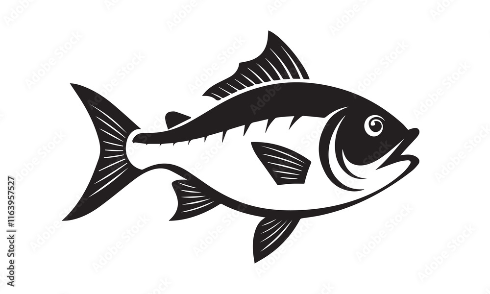 fish vector silhouette fish vector silhouette