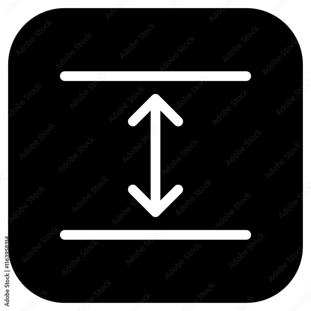Editable room height vector icon. Property, real estate, construction, mortgage, interiors. Part of a big icon set family. Perfect for web and app interfaces, presentations, infographics, etc Editable room height vector icon. Property, real estate, construction, mortgage, interiors. Part of a big icon set family. Perfect for web and app interfaces, presentations, infographics, etc