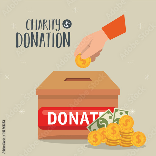 charity donation, Charity donation poster fundraiser poster