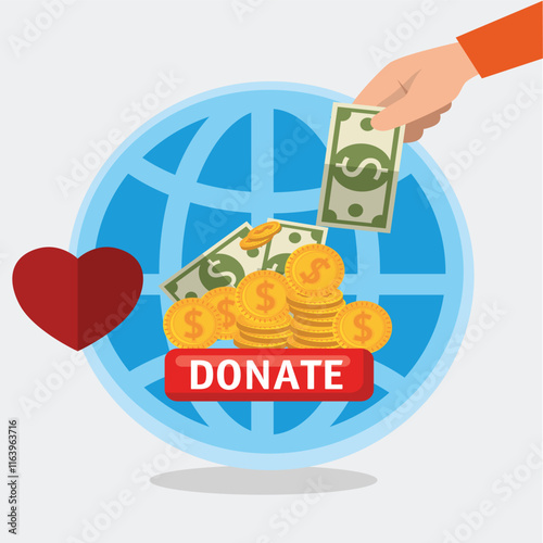 charity donation, Charity donation poster fundraiser poster