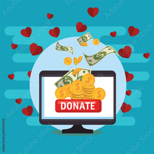 charity donation, Charity donation poster fundraiser poster