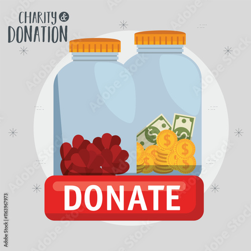 charity donation, Charity donation poster fundraiser poster